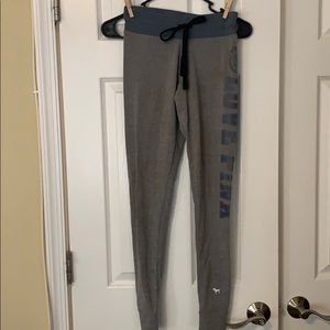 Blue and gray Victoria’s Secret Yoga legging